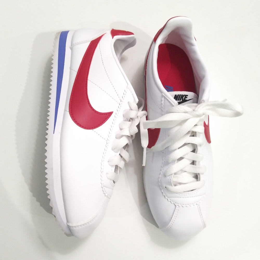 Wmns Nike Cortez "White Red" Size 7.5
